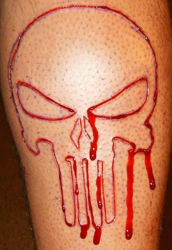 blood in blood out tattoo