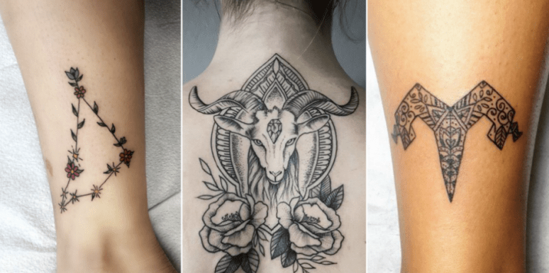 capricorn tattoo design