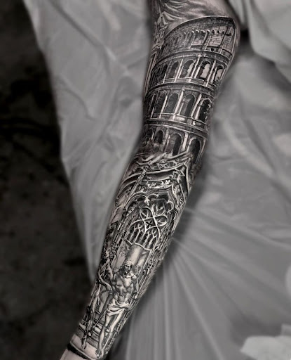 colosseum tattoo