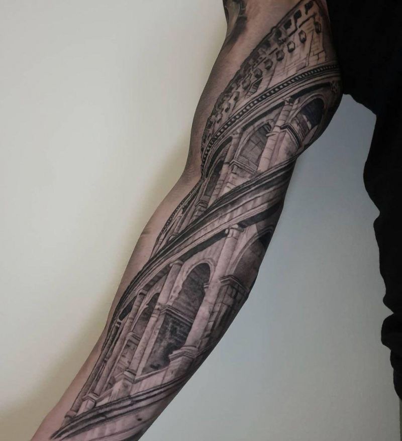 colosseum tattoo