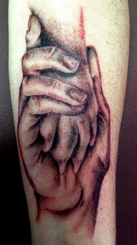 ddg hand tattoo