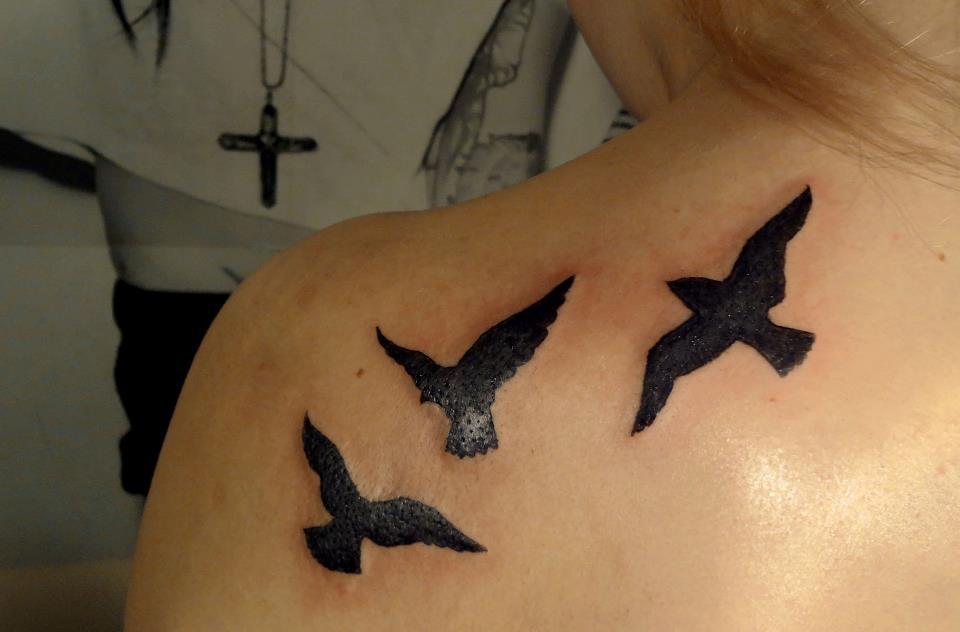 divergent bird tattoo