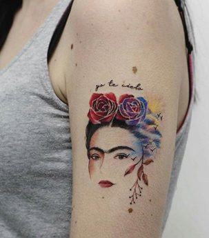 frida kahlo tattoo