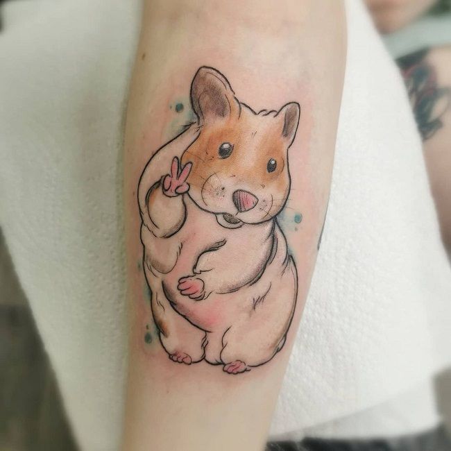 hamster tattoo