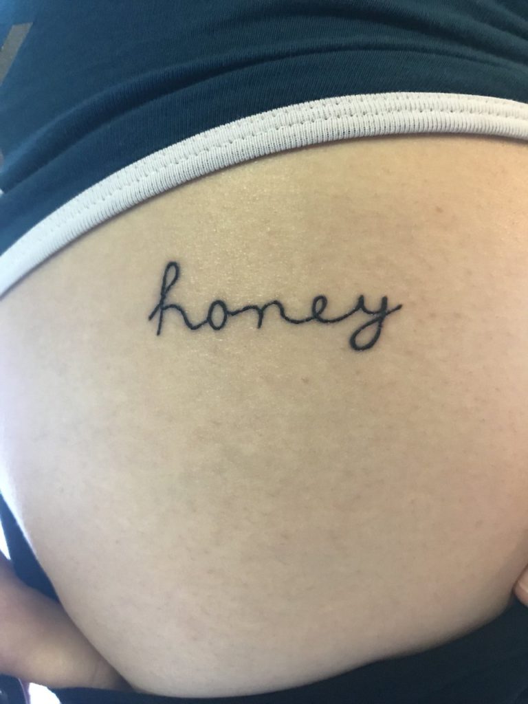 honey tattoo