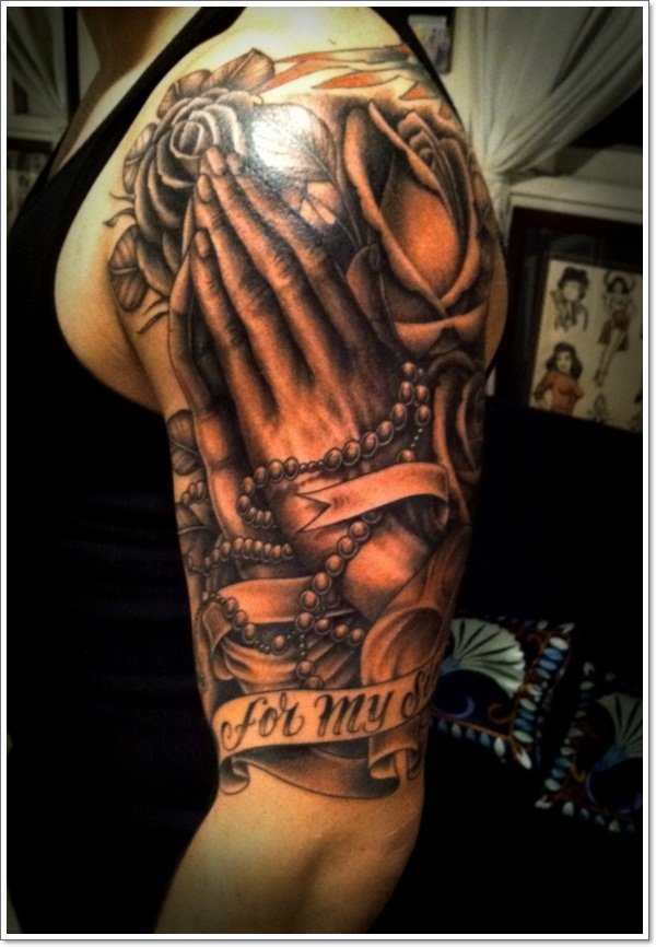 in gods hands tattoo