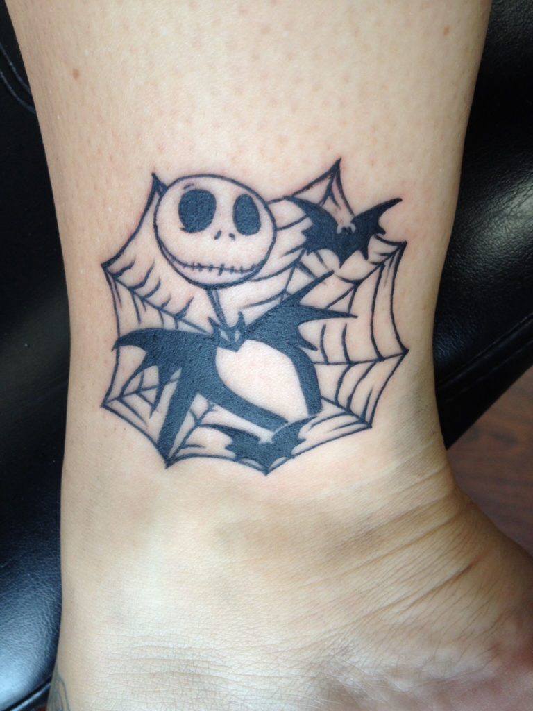 jack skeleton tattoo