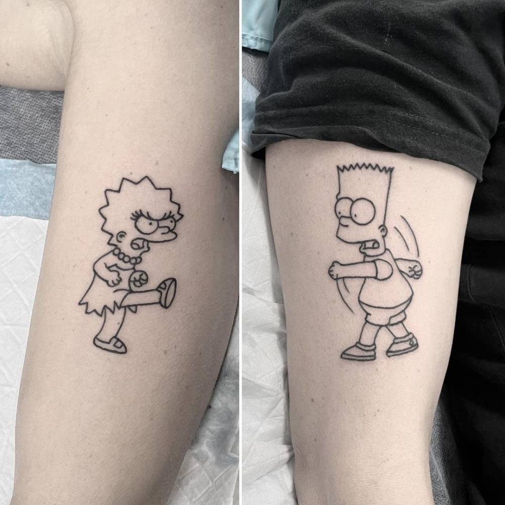 Lisa simpson tattoo