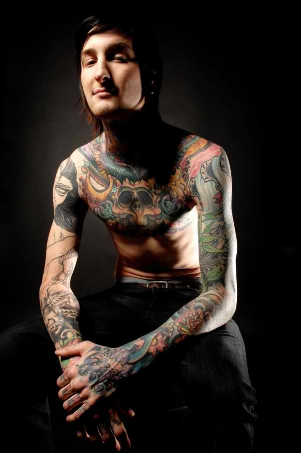 Mitch lucker tattoos