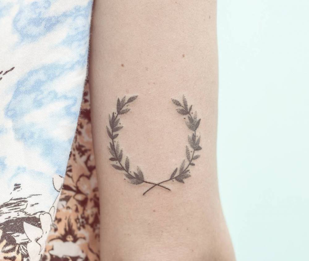 laurel wreath tattoo