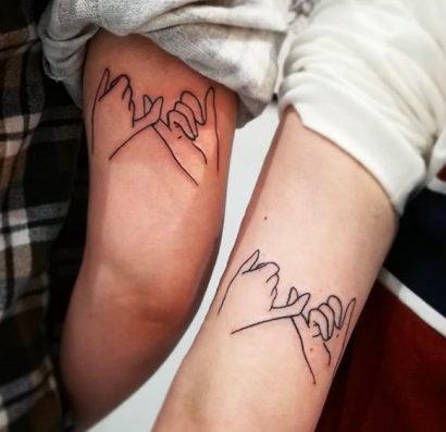 lesbian couple tattoos