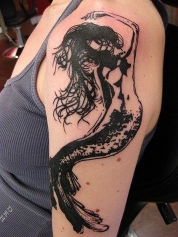 merman tattoo