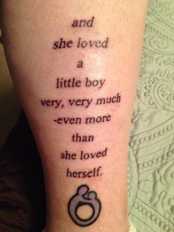 mom quotes tattoo