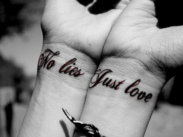 no love tattoo