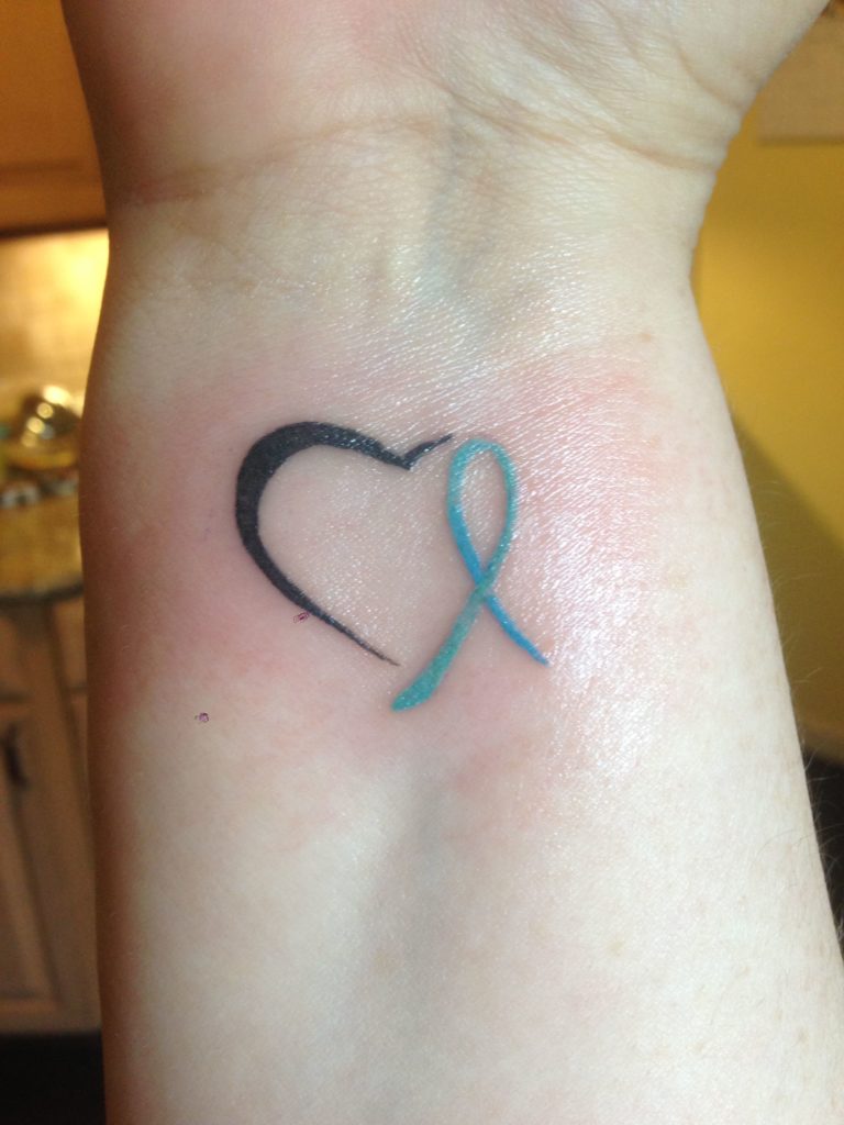 ovarian cancer tattoo