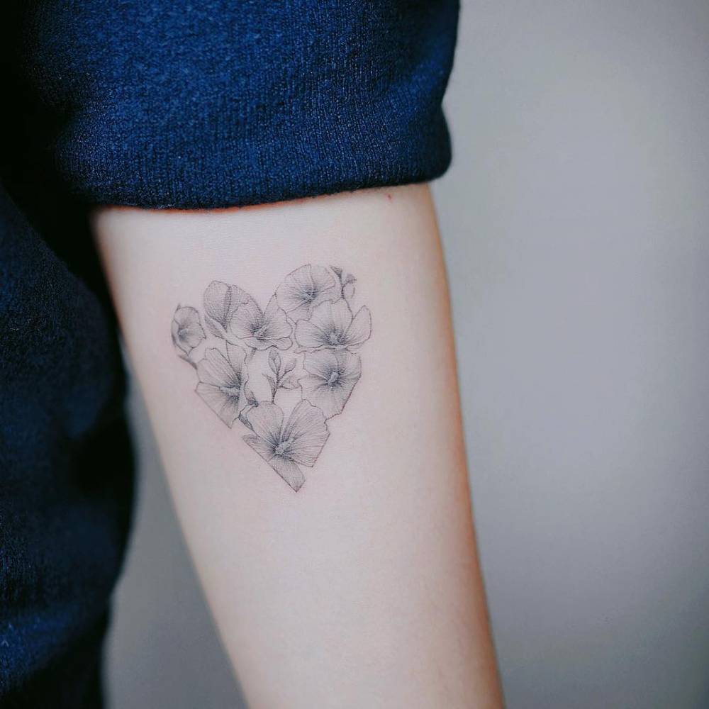 rose of sharon tattoo