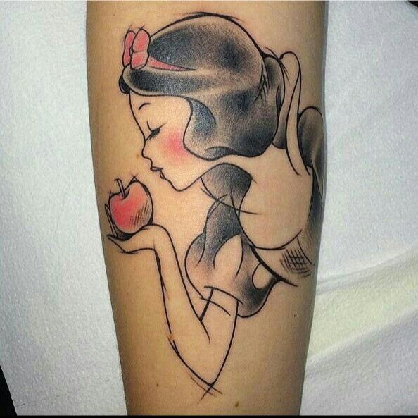 snow white tattoo
