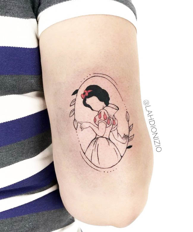 snow white tattoo