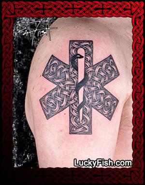 star of life tattoo