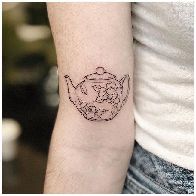 teapot tattoo