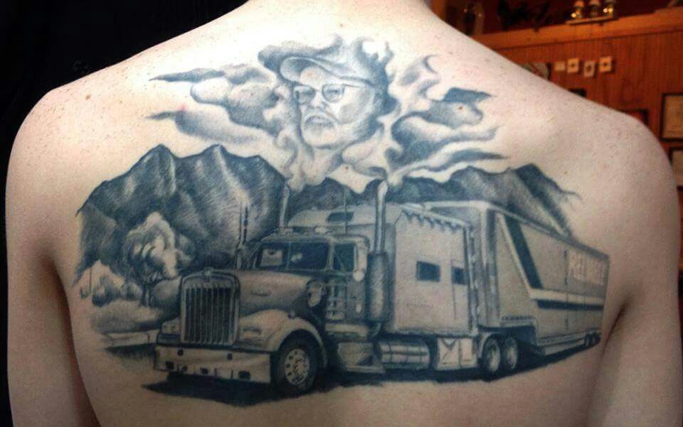 truck driver tattoo