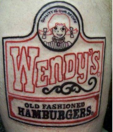 wendy's tattoo
