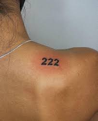 222 tattoo