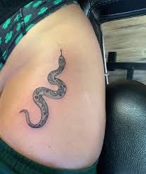 Chinese snake tattoo