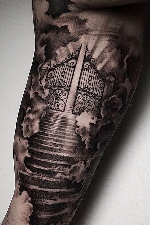 Heaven tattoo sleeve