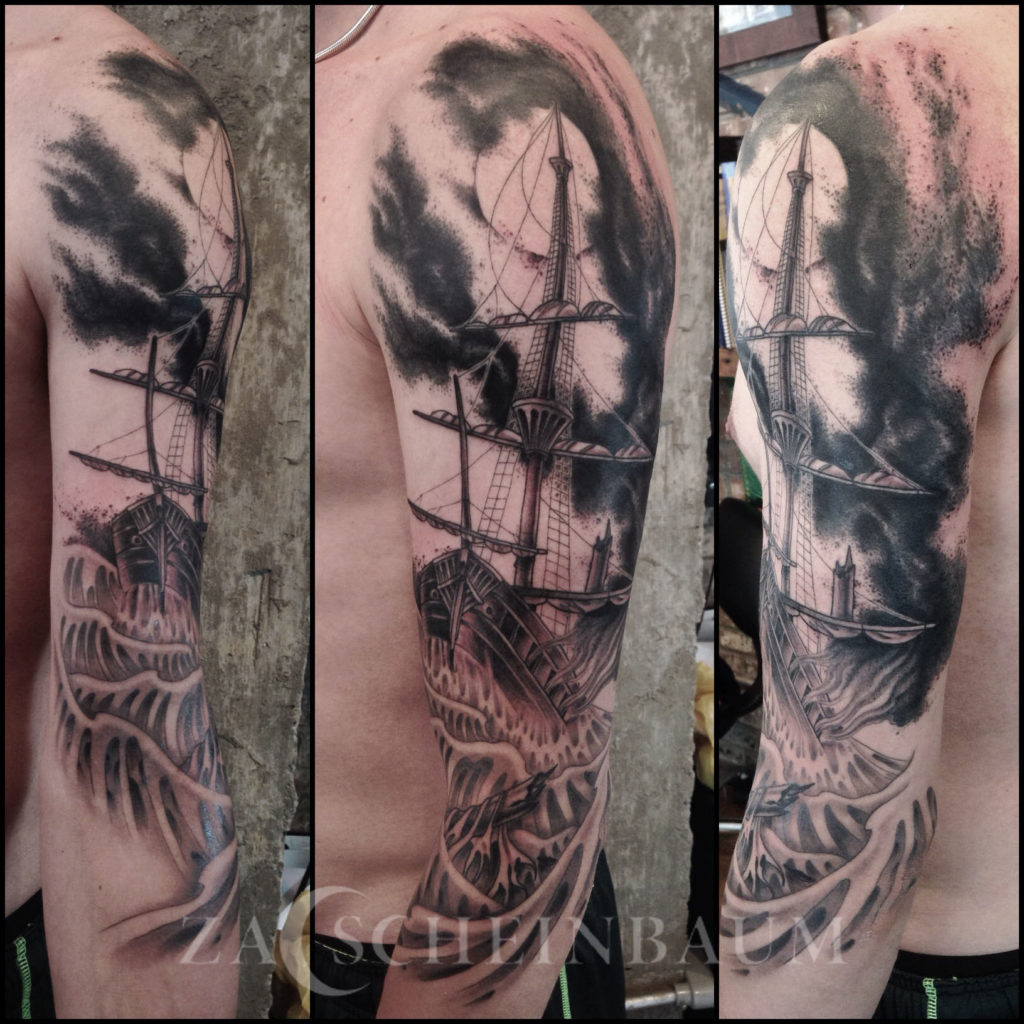 Shipwreck tattoo