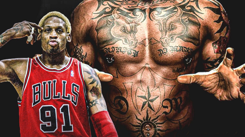 Basketball player tattoos