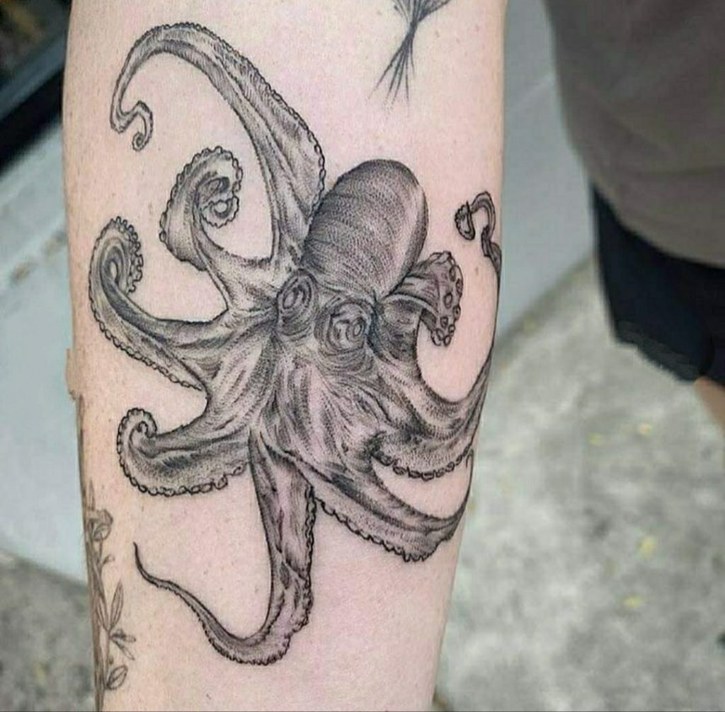 Hunter gatherer tattoo