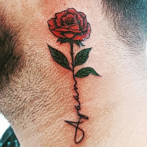Rosa tattoo 