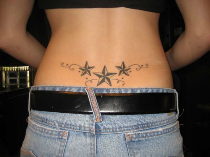 Sexy lower back tattoos