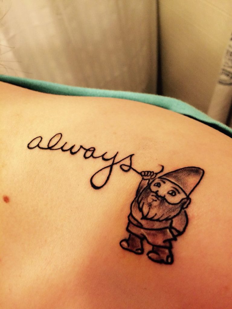 Gnome tattoo