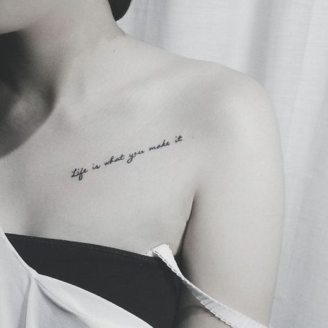 Meaningful small shoulder tattoos for females