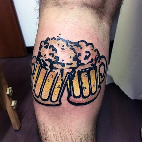 beer tattoo