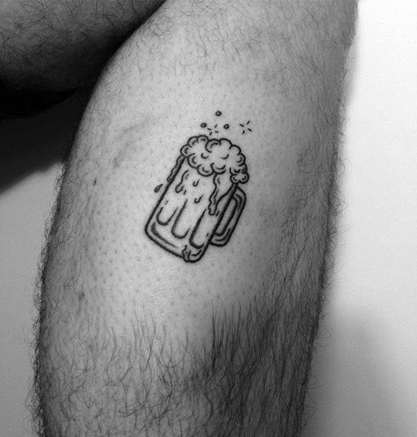 beer tattoo