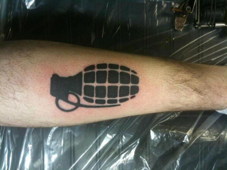 bomb tattoo
