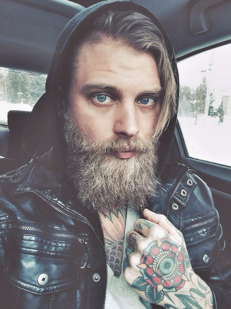 Beard tattoo