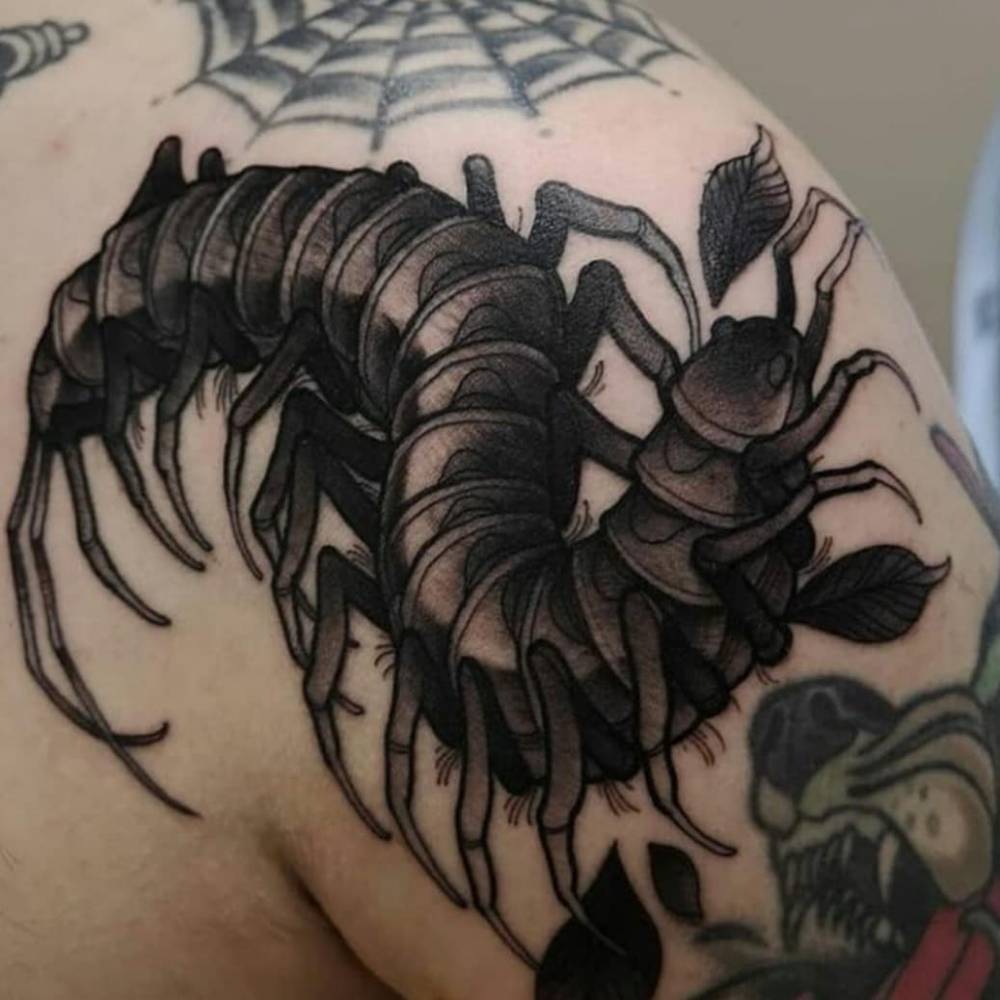 centipede tattoo