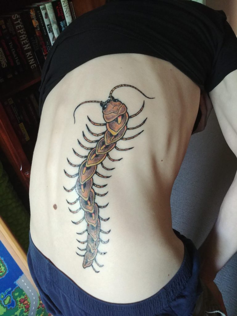 centipede tattoo