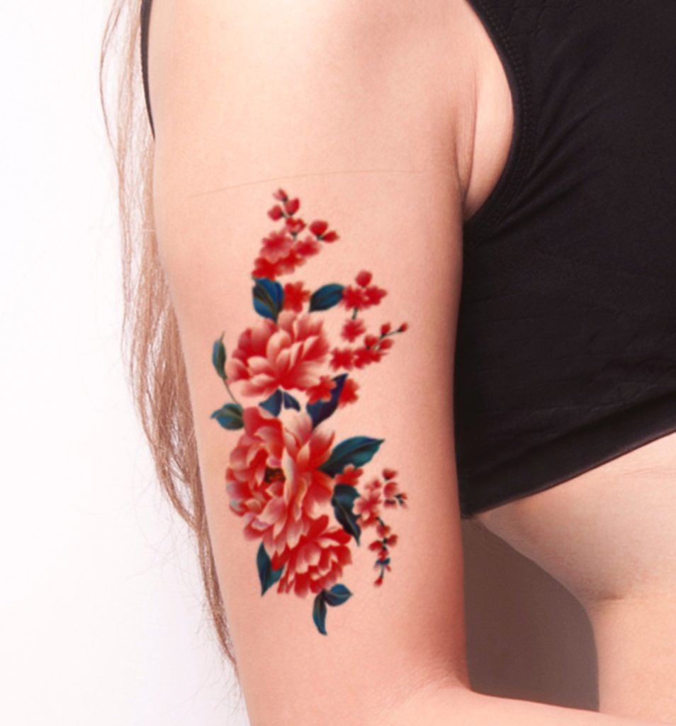 coral tattoo