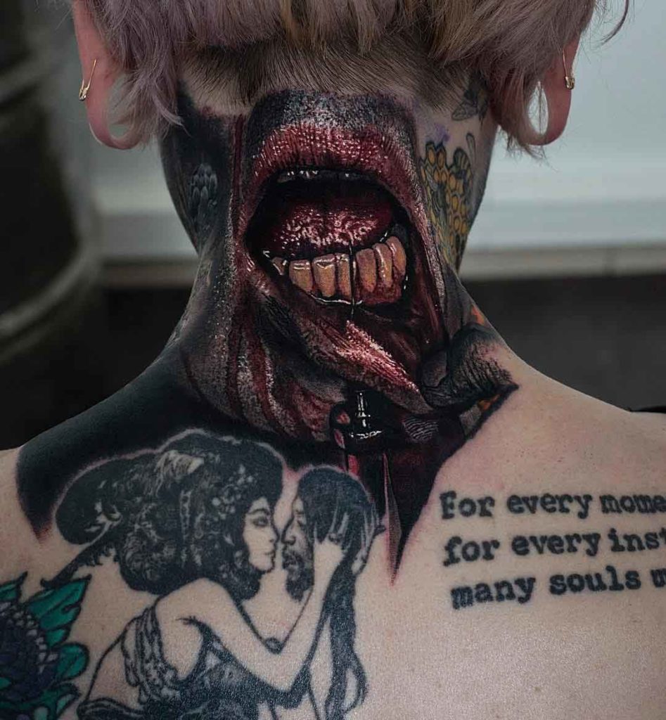 creepy tattoos