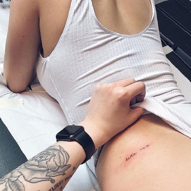 cute butt tattoos