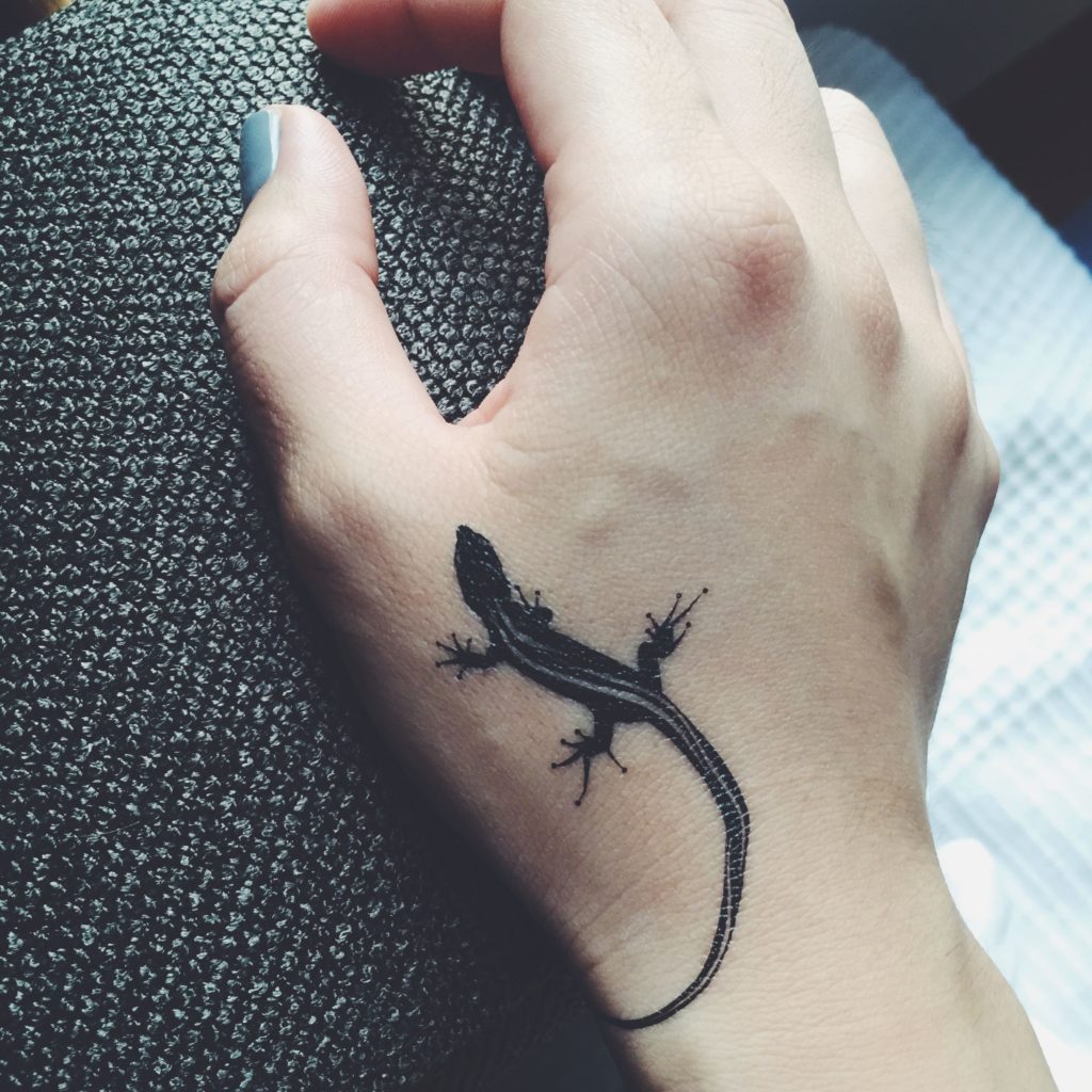 Reptile tattoo