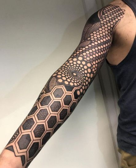 hexagon tattoo