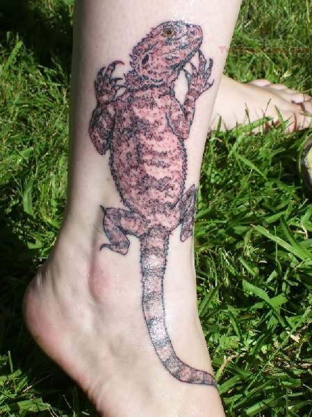 Reptile tattoo