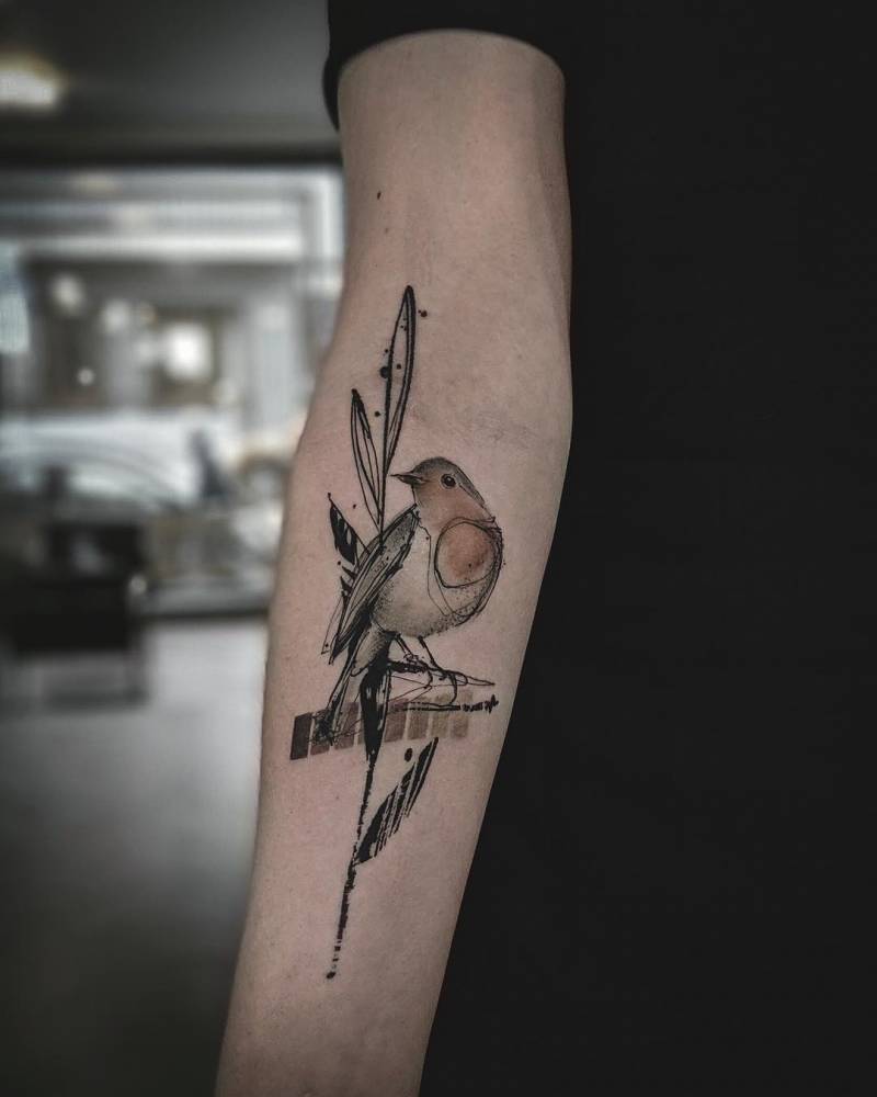 robin tattoo