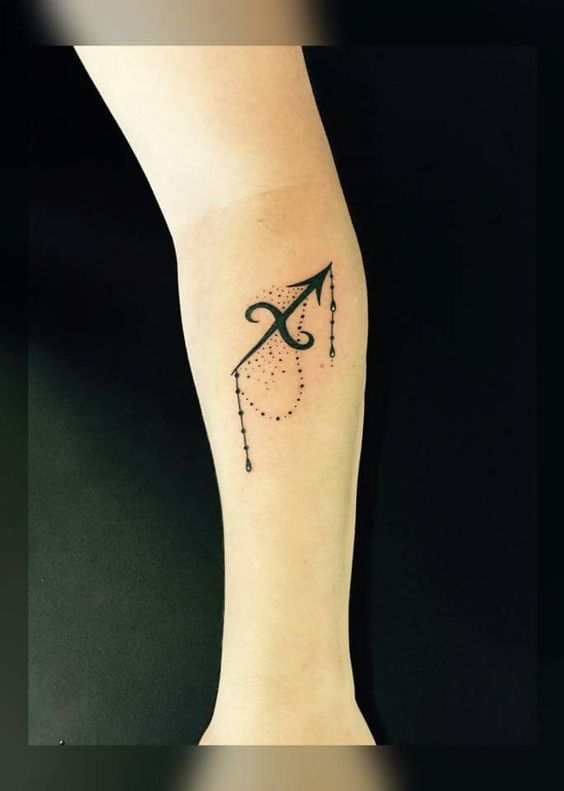 sagittarius symbol tattoo